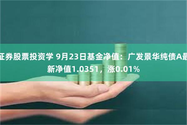 证券股票投资学 9月23日基金净值：广发景华纯债A最新净值1.0351，涨0.01%