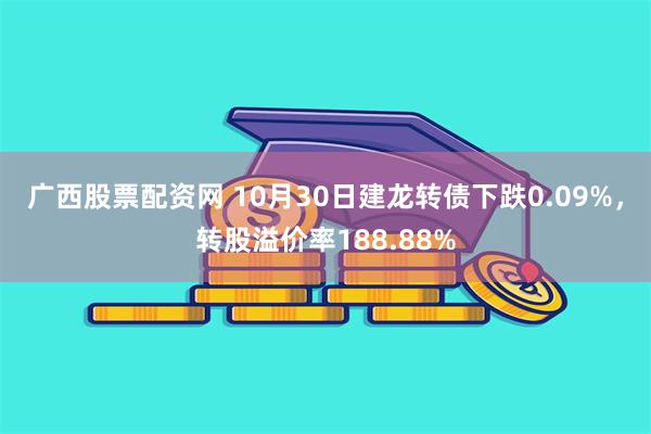 广西股票配资网 10月30日建龙转债下跌0.09%，转股溢价率188.88%