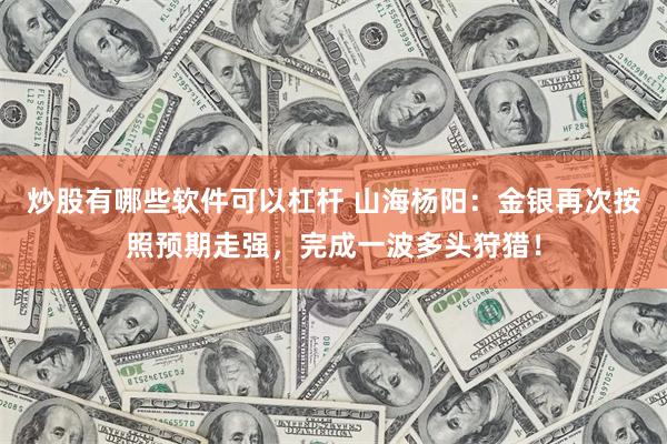 炒股有哪些软件可以杠杆 山海杨阳：金银再次按照预期走强，完成一波多头狩猎！